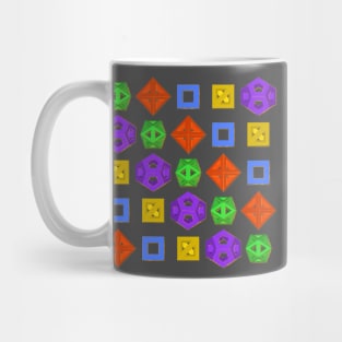 GMTRX lawal skeletal platonic solids v1 matrix Mug